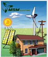 740 W Wind Solar Tilting System